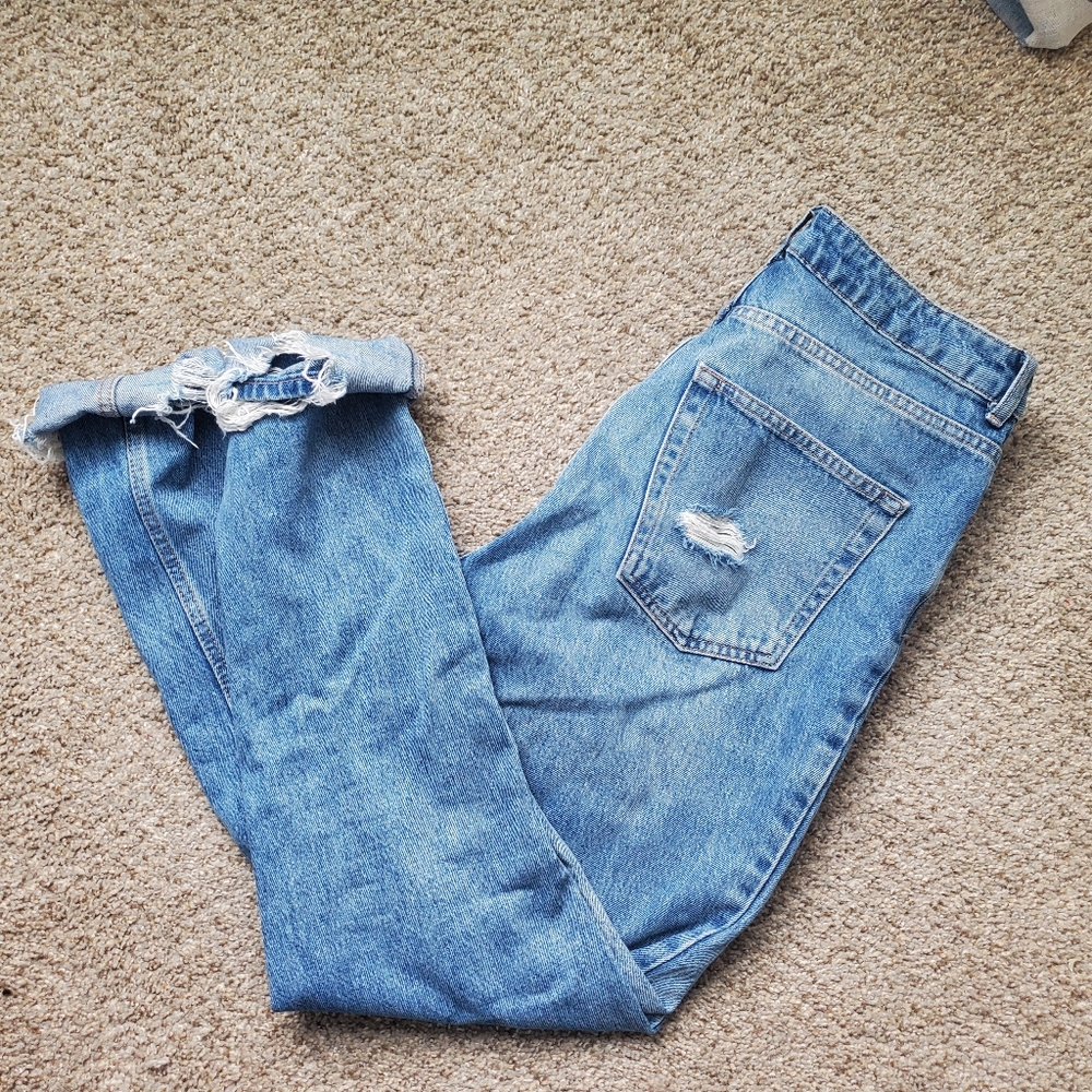 Topshop Tall Mom Jeans